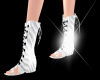 MxU-silver summer  boots