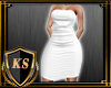 KS Cocktail Dress White