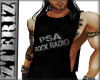 PSA Rock Radio MensTee