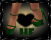 ^HF^ Christmas Heels Grn