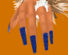 dark blue nails sm hands