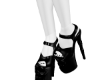 Latex Skull Heels