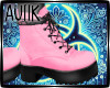 A| CombatBoots Pink