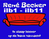Ik slaap lekker o/d bank