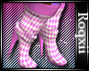 Checkered Pink Boots