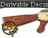 Underworld Gun Decor