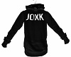 JOXK Black Hoody Male