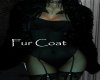 AV Black Fur Coat