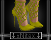 xNx:Mandy Yellow Heels