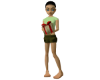Still Avi with Gift