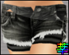 :S Black Jean Shorts