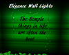 Elegance Wall Lights