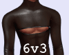 6v3| Black Zip Top