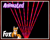 Fox~ Red Animated Lights