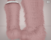 D. R. Pink Fur Boots