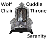Wolf Cuddle Throne