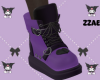 KID Kuromi Purple Boots