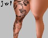 EMBX LEG TATTOO