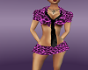 purple leopard outfit