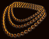 3 String Amber Beads