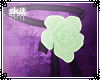 ≡ Rose Necklace /mint
