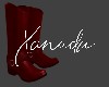 X Cowgirl Boot Red A
