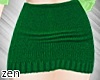 Knitted Skirt - Green