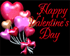 Happy Valentine Hearts