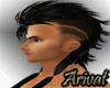 [BMC] Hair Black Mohawk
