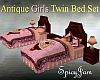 Antq Twin Bed Set (girl)