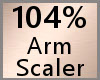 Arm Scaler 104% F A