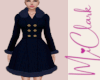 Classic Blue Winter Coat