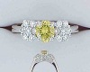 Yellow Diamond ring