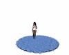 Blue Feather Rug