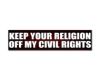 religion vs civil rights