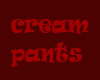 cream pants