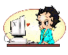 Betty Boop Computer