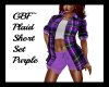 GBF~Purple Short Set