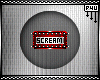 -P- Scream Collar Badge
