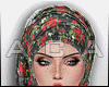 Hijab Dinda Red Rose