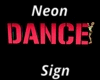 Neon Dance Sign + Poses