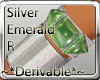 !*Silver Emerald Right*!