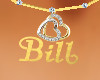 Bill Heart Necklace (F)