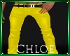 Yellow Sparkle Jeans