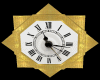 Wall Clock: Gold