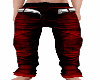 Daddy Open Jeans Red