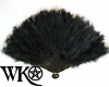 [WK] Blk Feather Fan 3