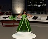 Violeta Green Gown