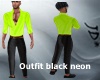 JD* Outfit Black neon