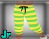 yellow/green shorts